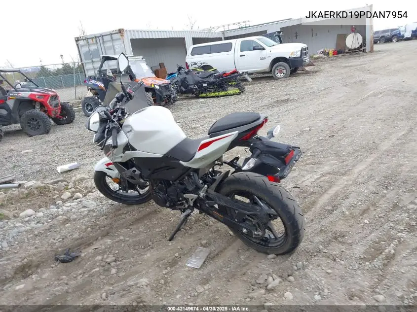 2023 Kawasaki Er400 D VIN: JKAERKD19PDAN7954 Lot: 42149674