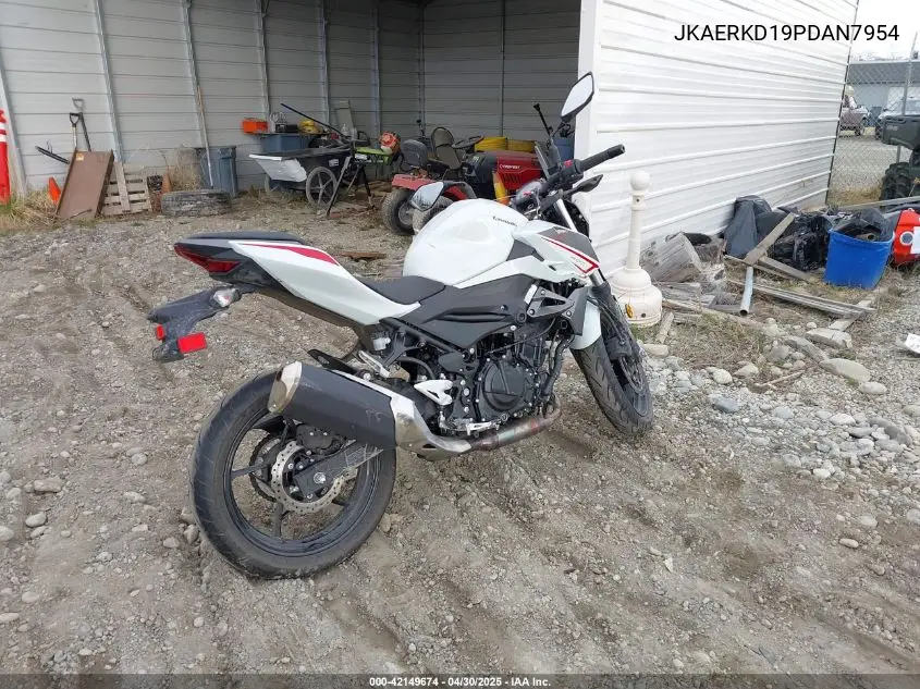 2023 Kawasaki Er400 D VIN: JKAERKD19PDAN7954 Lot: 42149674