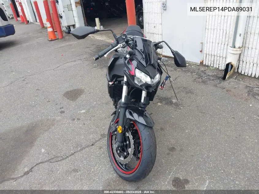 2023 Kawasaki Er650 P VIN: ML5EREP14PDA89031 Lot: 42330483