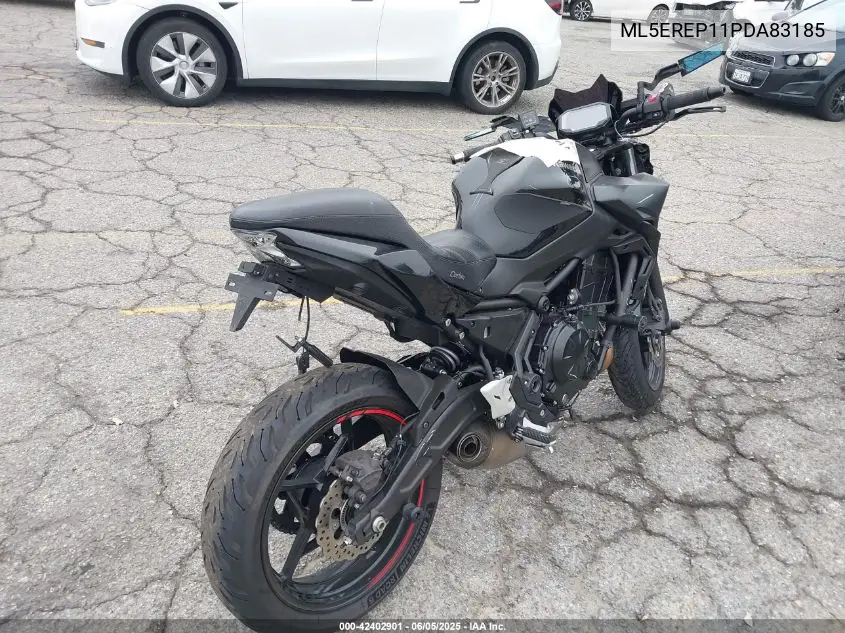 2023 Kawasaki Er650 P VIN: ML5EREP11PDA83185 Lot: 42402901