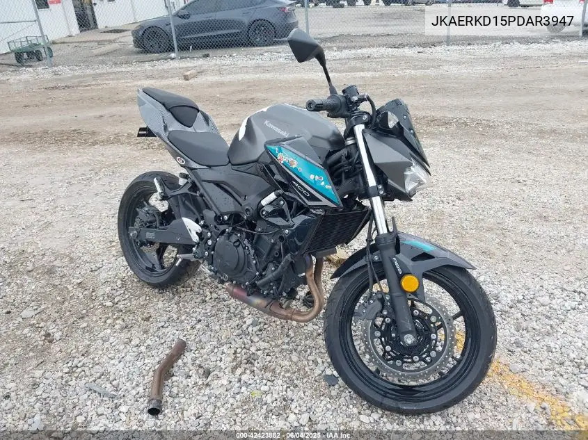 2023 Kawasaki Er400 D VIN: JKAERKD15PDAR3947 Lot: 42423882
