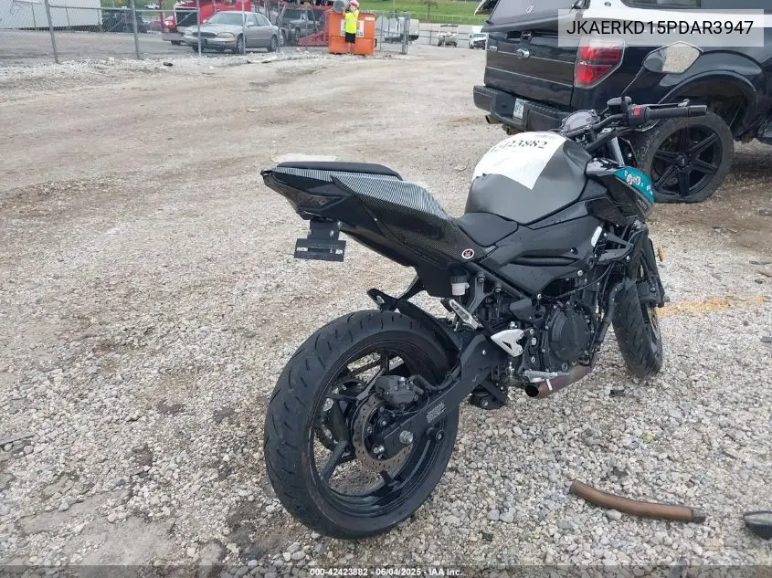 2023 Kawasaki Er400 D VIN: JKAERKD15PDAR3947 Lot: 42423882