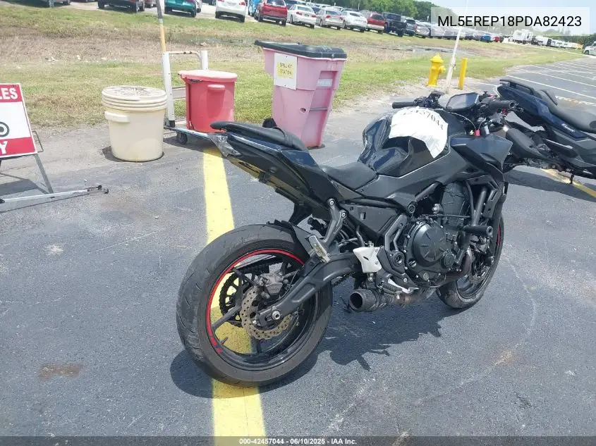 2023 Kawasaki Er650 P VIN: ML5EREP18PDA82423 Lot: 42457044
