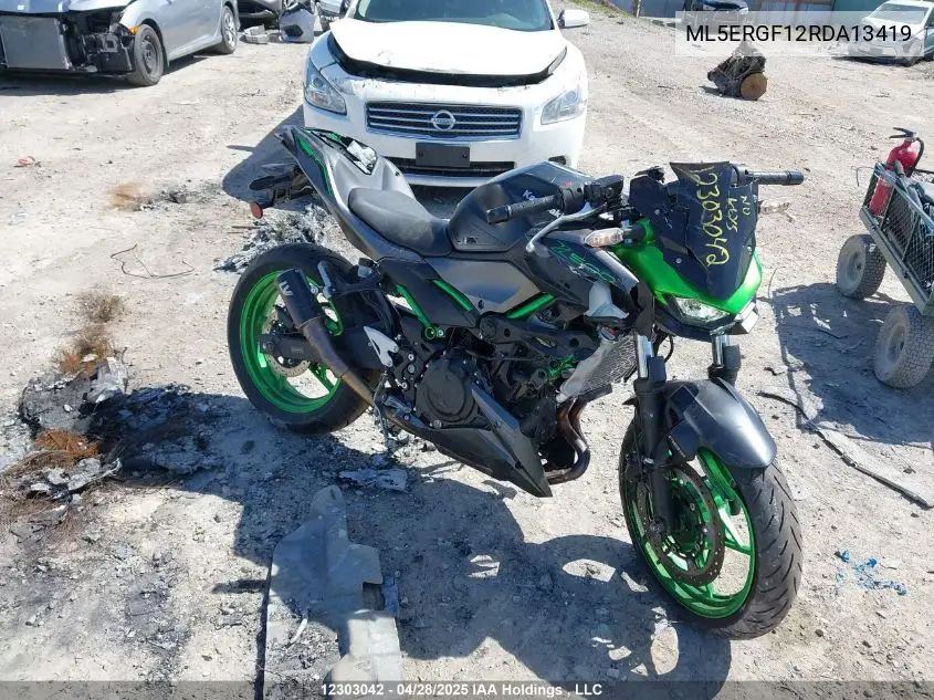 2024 Kawasaki Er500 VIN: ML5ERGF12RDA13419 Lot: 12303042