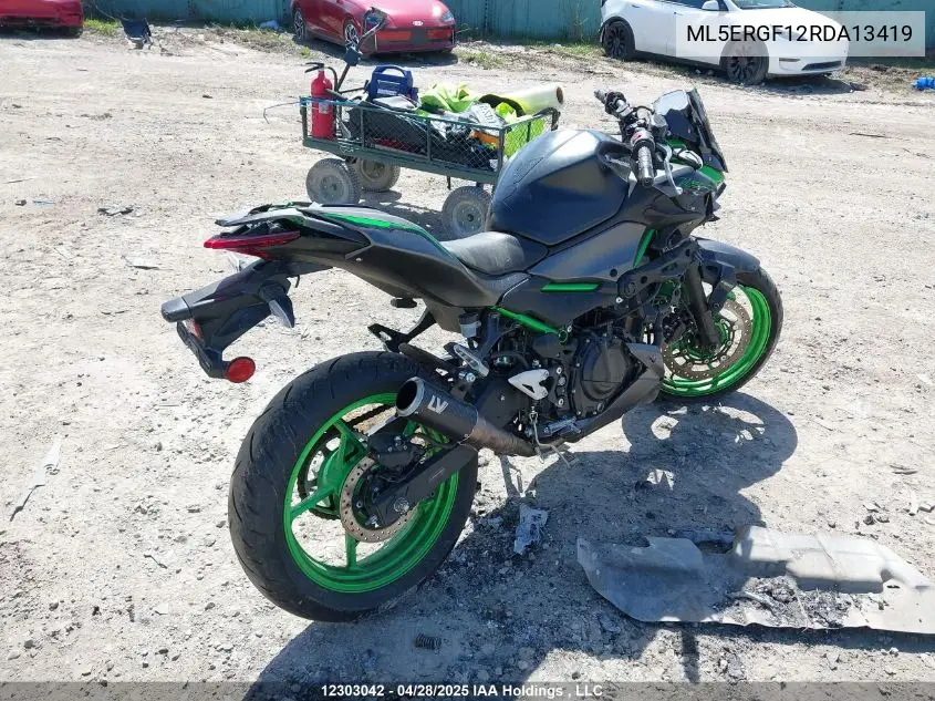 2024 Kawasaki Er500 VIN: ML5ERGF12RDA13419 Lot: 12303042