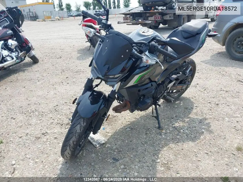 2024 Kawasaki Er500 VIN: ML5ERGE10RDA18572 Lot: 12343987