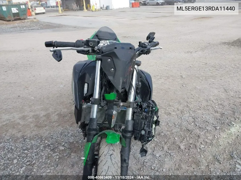 2024 Kawasaki Er500 VIN: ML5ERGE13RDA11440 Lot: 40863409