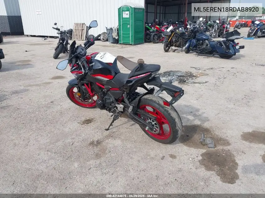 2024 Kawasaki Er650 N VIN: ML5EREN18RDAB8920 Lot: 42144875