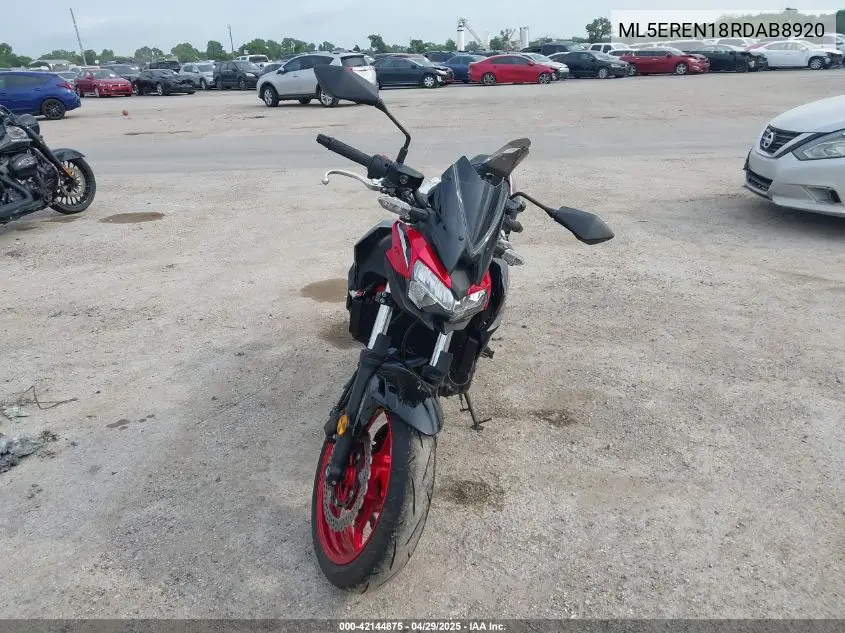 2024 Kawasaki Er650 N VIN: ML5EREN18RDAB8920 Lot: 42144875