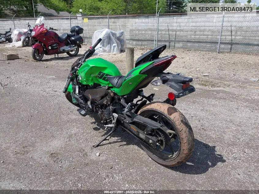 2024 Kawasaki Er500 VIN: ML5ERGE13RDA08473 Lot: 42173991