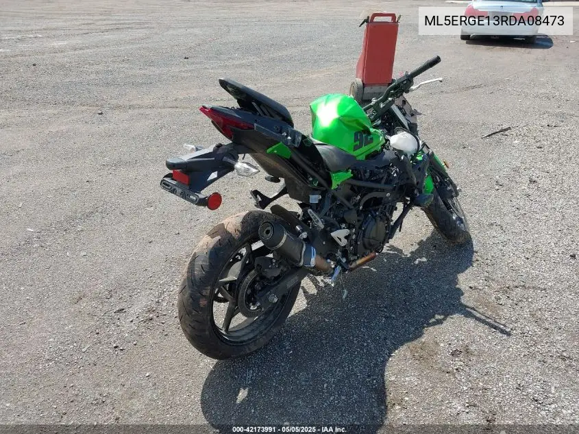 2024 Kawasaki Er500 VIN: ML5ERGE13RDA08473 Lot: 42173991