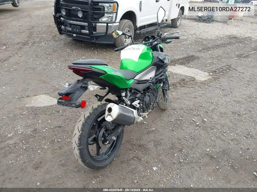 2024 Kawasaki Er500 VIN: ML5ERGE10RDA27272 Lot: 42247645