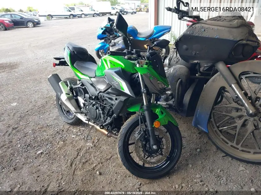 2024 Kawasaki Er500 VIN: ML5ERGE16RDA08421 Lot: 42297876