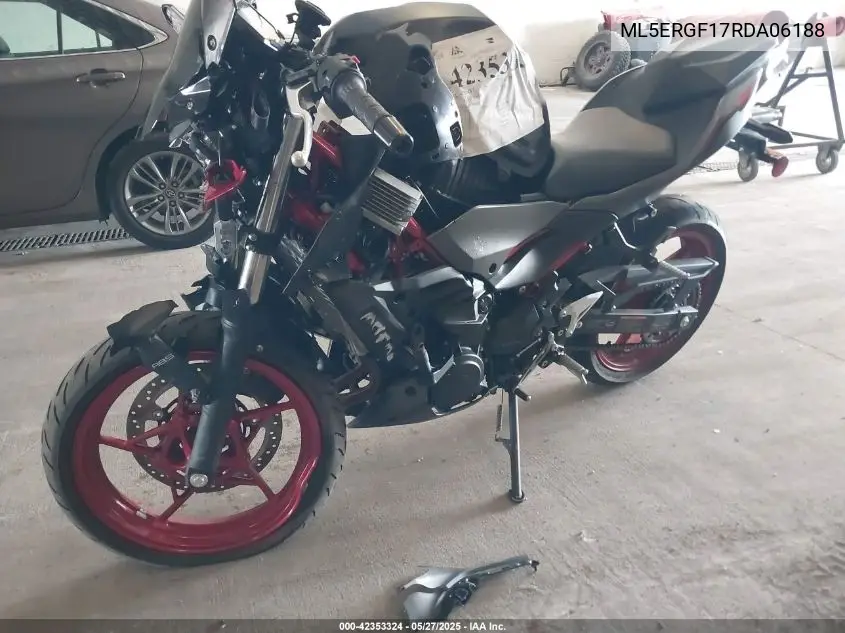 2024 Kawasaki Er500 VIN: ML5ERGF17RDA06188 Lot: 42353324
