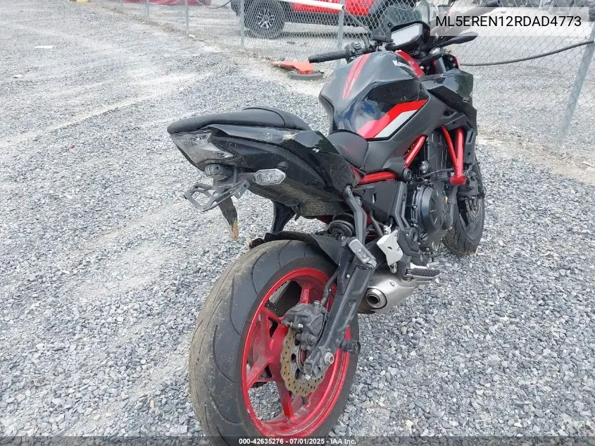 2024 Kawasaki Er650 N VIN: ML5EREN12RDAD4773 Lot: 42635276
