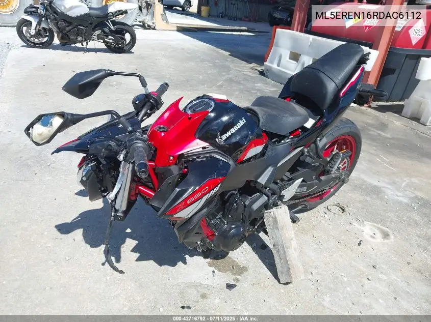 2024 Kawasaki Er650 N VIN: ML5EREN16RDAC6112 Lot: 42716792