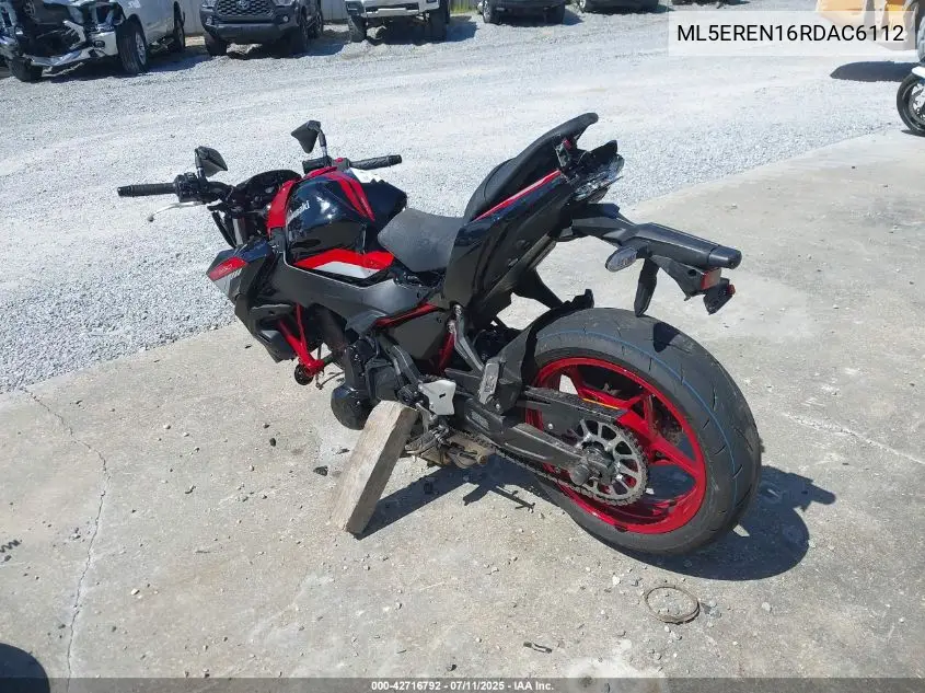 2024 Kawasaki Er650 N VIN: ML5EREN16RDAC6112 Lot: 42716792