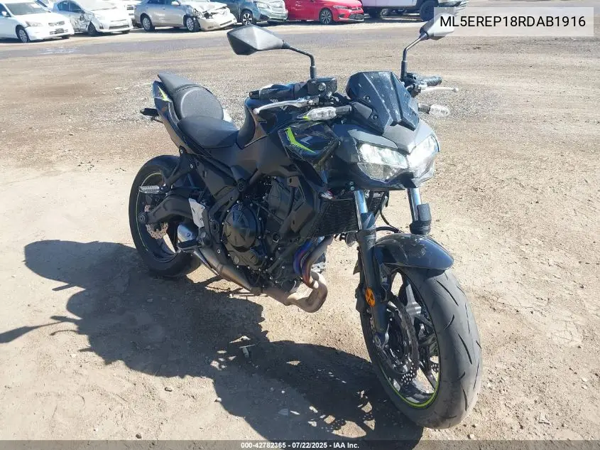 2024 Kawasaki Er650 P VIN: ML5EREP18RDAB1916 Lot: 42782365
