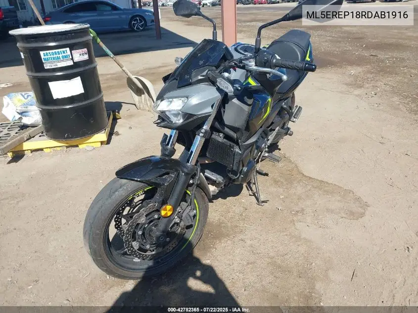2024 Kawasaki Er650 P VIN: ML5EREP18RDAB1916 Lot: 42782365