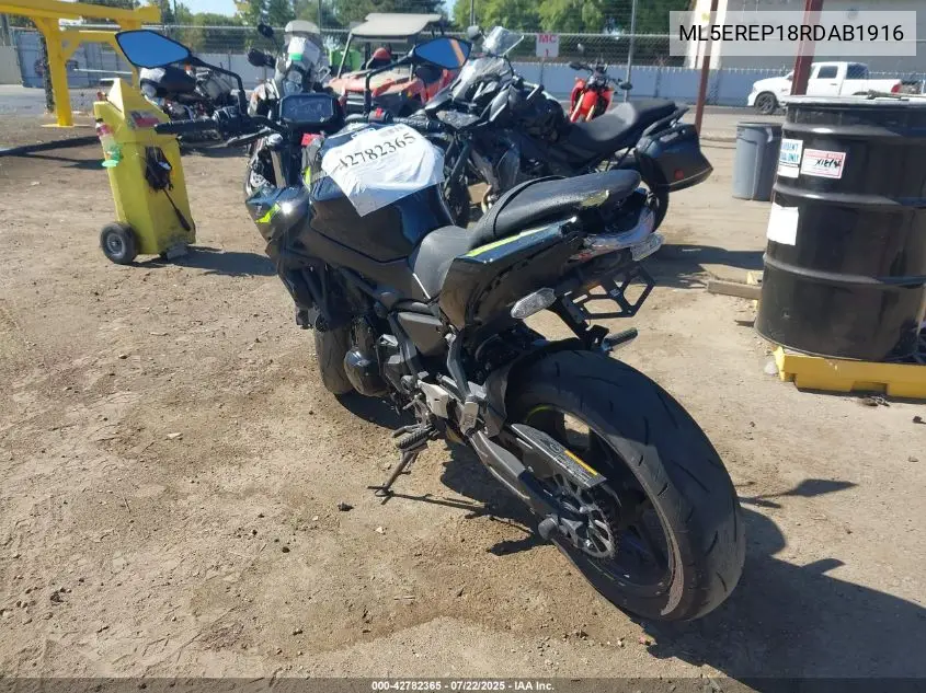 2024 Kawasaki Er650 P VIN: ML5EREP18RDAB1916 Lot: 42782365