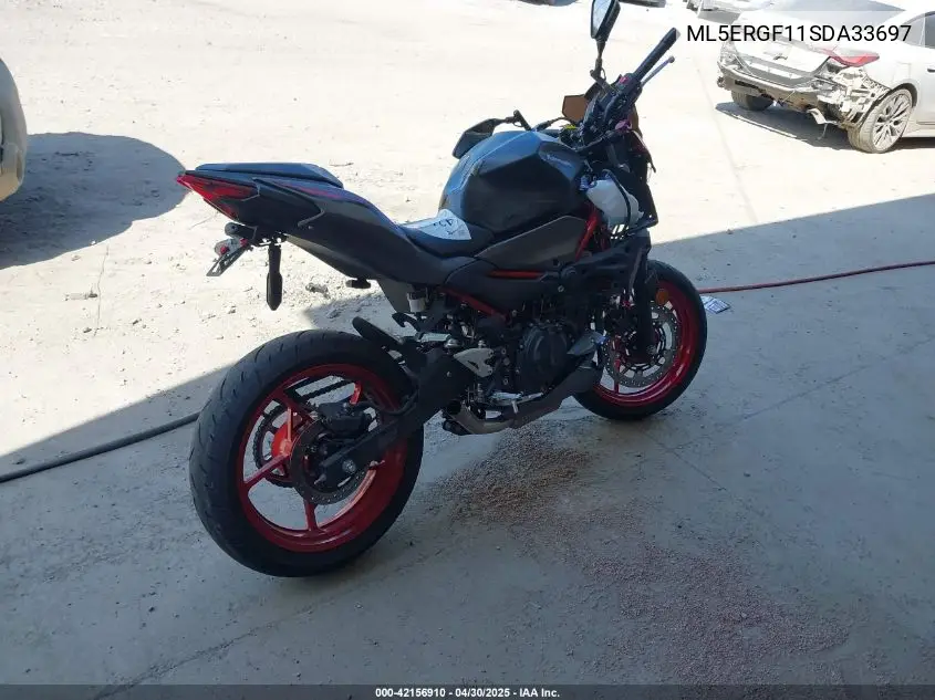 2025 Kawasaki Er500 VIN: ML5ERGF11SDA33697 Lot: 42156910