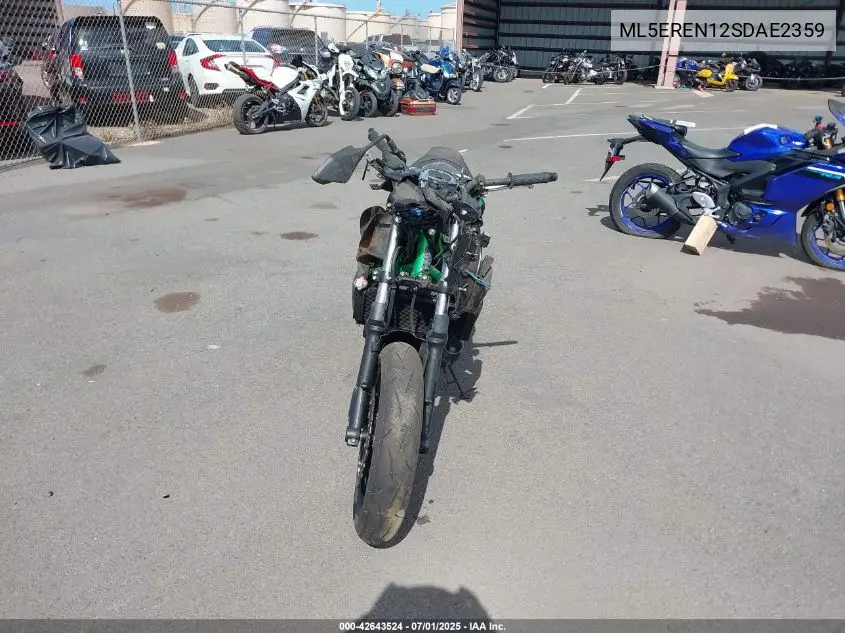 2025 Kawasaki Er650 N VIN: ML5EREN12SDAE2359 Lot: 42643524