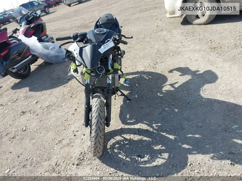 2018 Kawasaki Ex400 VIN: JKAEXKG10JDA10515 Lot: 12324404
