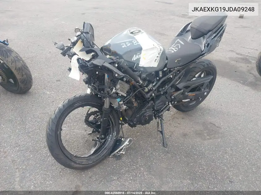 2018 Kawasaki Ex400 VIN: JKAEXKG19JDA09248 Lot: 42568918