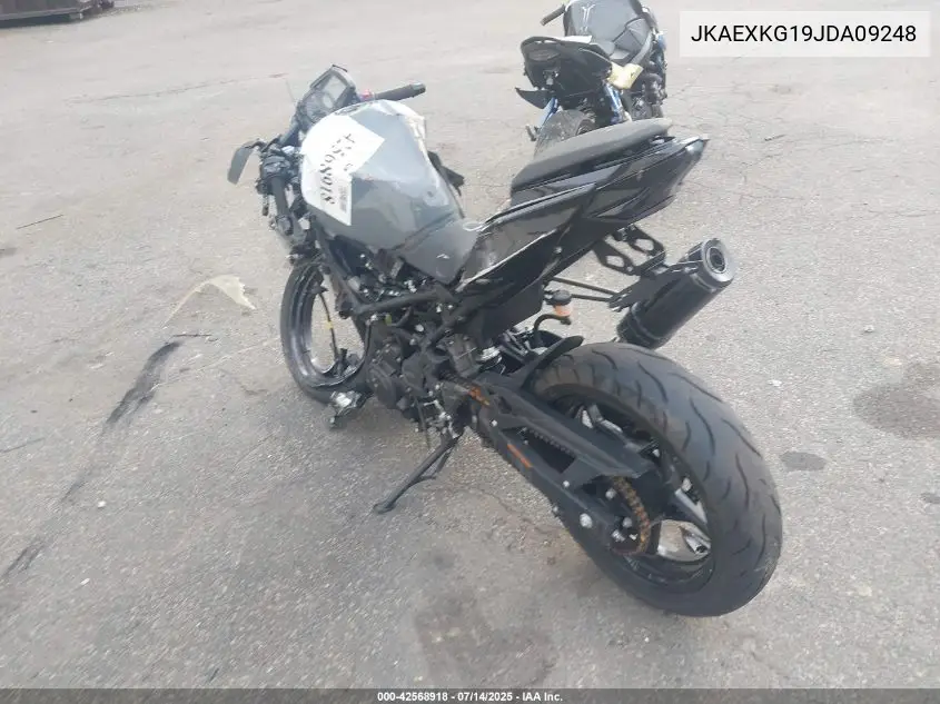 2018 Kawasaki Ex400 VIN: JKAEXKG19JDA09248 Lot: 42568918