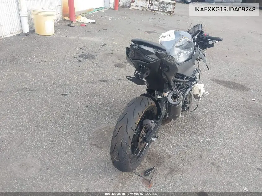 2018 Kawasaki Ex400 VIN: JKAEXKG19JDA09248 Lot: 42568918