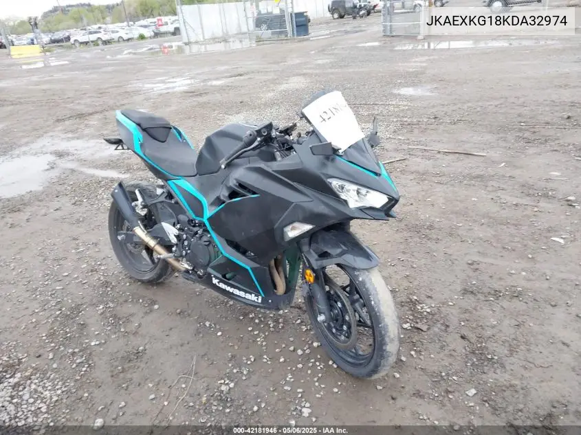 2019 Kawasaki Ex400 VIN: JKAEXKG18KDA32974 Lot: 42181946