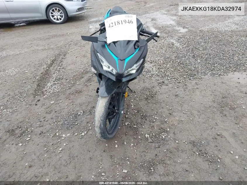 2019 Kawasaki Ex400 VIN: JKAEXKG18KDA32974 Lot: 42181946