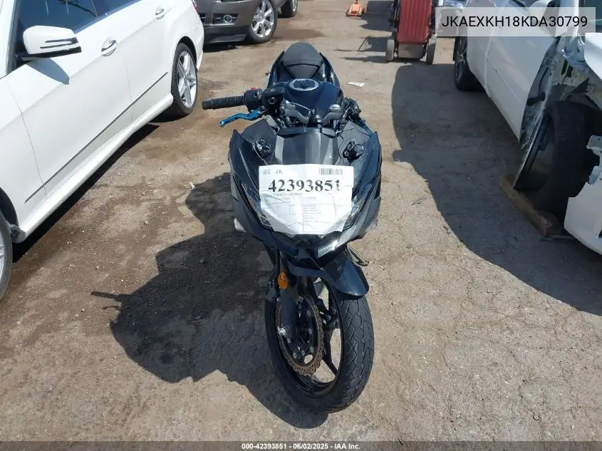 2019 Kawasaki Ex400 VIN: JKAEXKH18KDA30799 Lot: 42393851