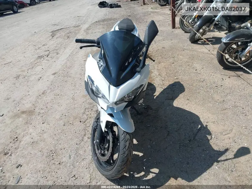 2020 Kawasaki Ex400 VIN: JKAEXKG15LDA82037 Lot: 42316269