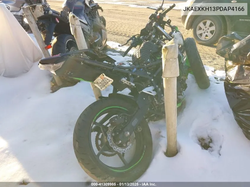 2023 Kawasaki Ex400 VIN: JKAEXKH13PDAP4166 Lot: 41309985