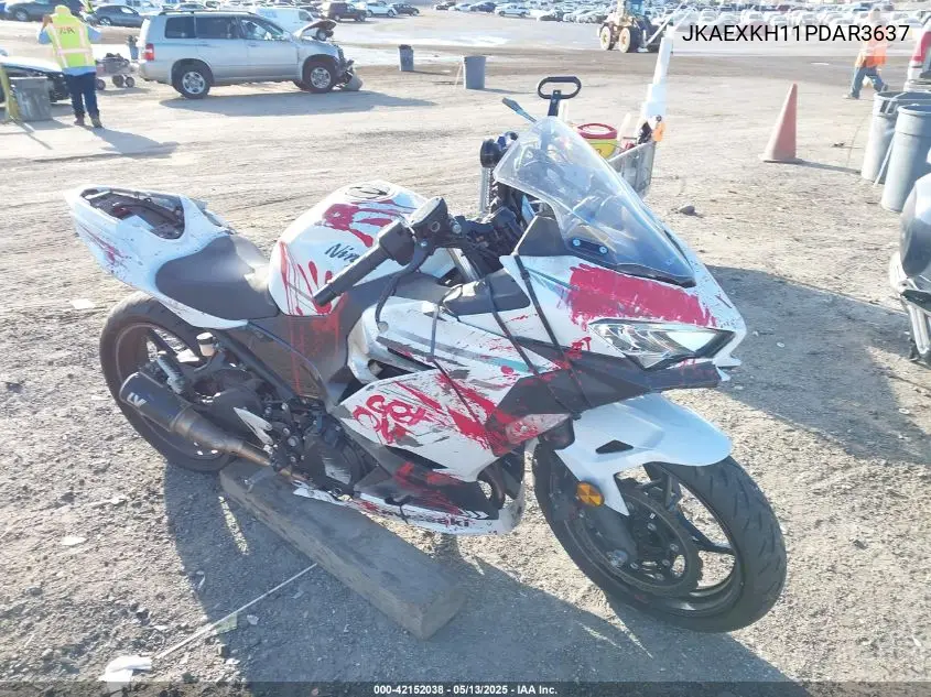 2023 Kawasaki Ex400 VIN: JKAEXKH11PDAR3637 Lot: 42152038