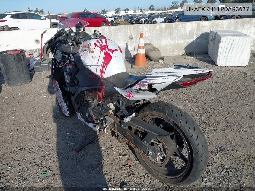 2023 Kawasaki Ex400 VIN: JKAEXKH11PDAR3637 Lot: 42152038