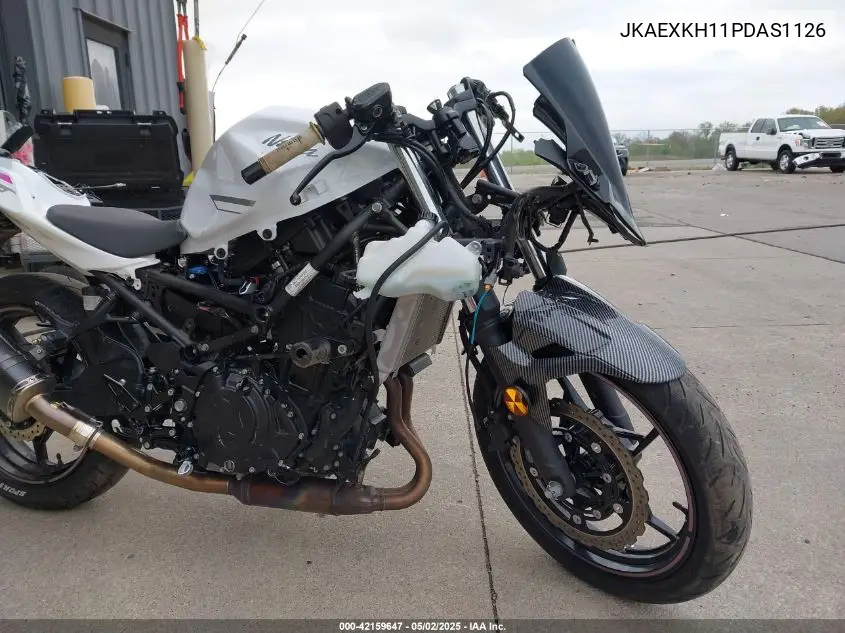 2023 Kawasaki Ex400 VIN: JKAEXKH11PDAS1126 Lot: 42159647