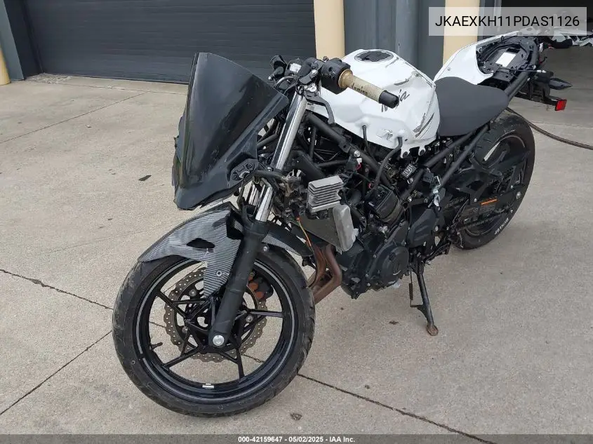 2023 Kawasaki Ex400 VIN: JKAEXKH11PDAS1126 Lot: 42159647