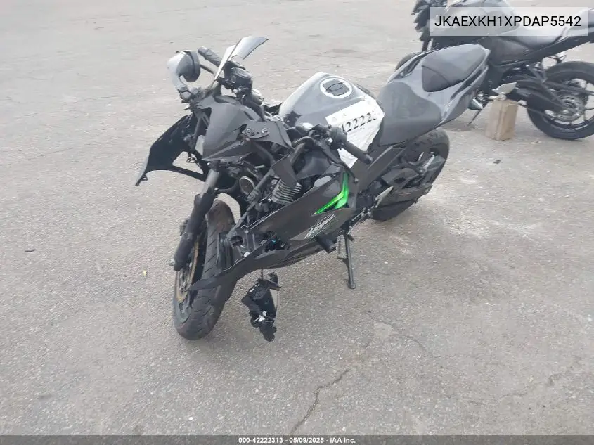 2023 Kawasaki Ex400 VIN: JKAEXKH1XPDAP5542 Lot: 42222313
