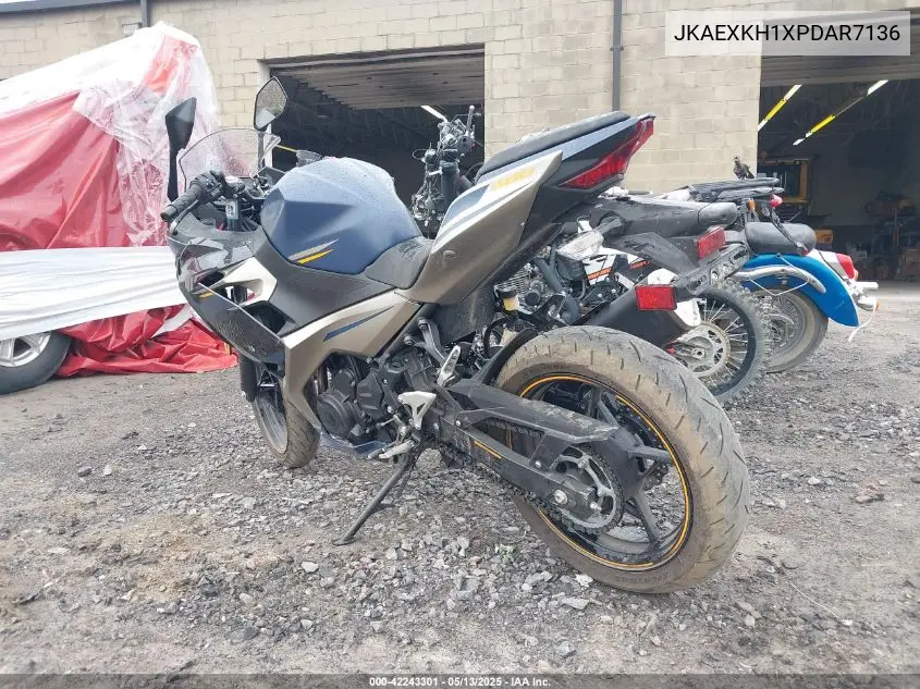 2023 Kawasaki Ex400 VIN: JKAEXKH1XPDAR7136 Lot: 42243301