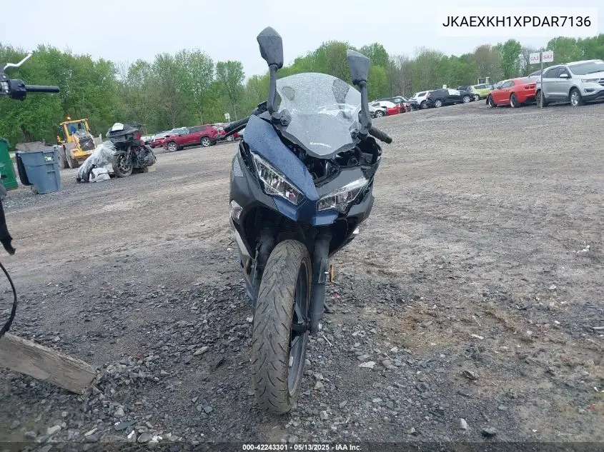2023 Kawasaki Ex400 VIN: JKAEXKH1XPDAR7136 Lot: 42243301