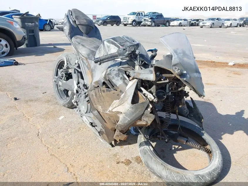 2023 Kawasaki Ex400 VIN: JKAEXKG14PDAL8813 Lot: 42343488