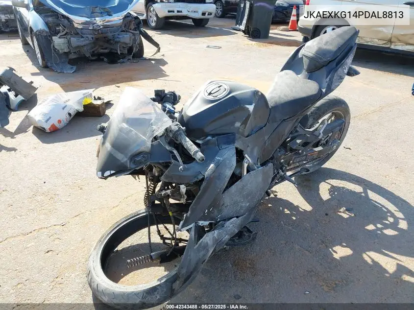 2023 Kawasaki Ex400 VIN: JKAEXKG14PDAL8813 Lot: 42343488