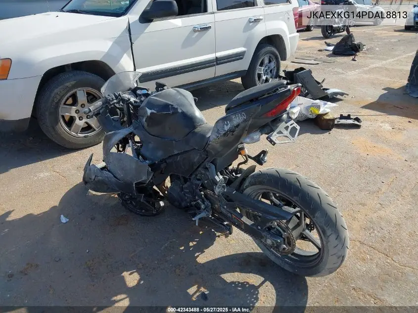 2023 Kawasaki Ex400 VIN: JKAEXKG14PDAL8813 Lot: 42343488