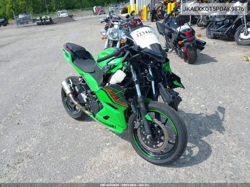 2023 Kawasaki Ex400 VIN: JKAEXKG15PDAK9876 Lot: 42344828