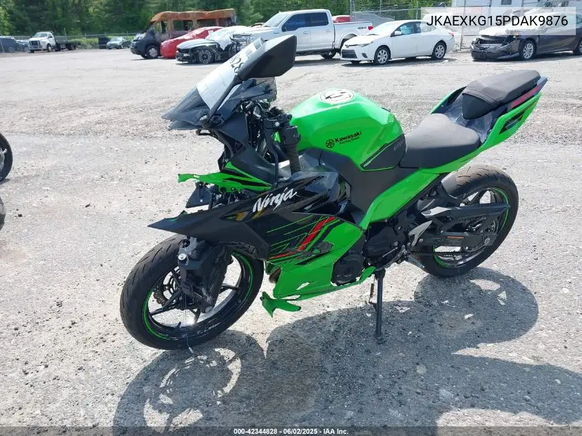 2023 Kawasaki Ex400 VIN: JKAEXKG15PDAK9876 Lot: 42344828