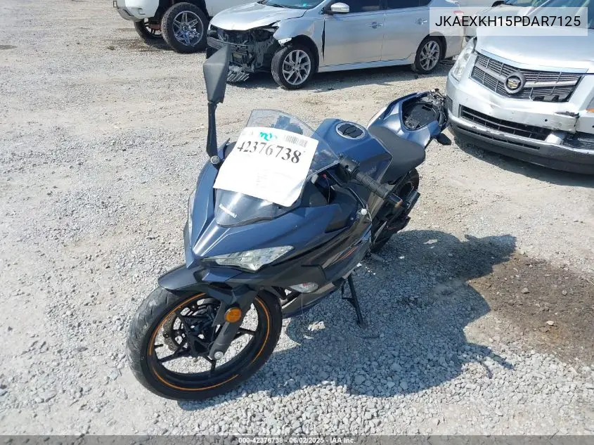 2023 Kawasaki Ex400 VIN: JKAEXKH15PDAR7125 Lot: 42376738