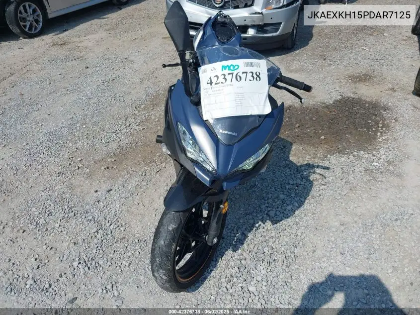 2023 Kawasaki Ex400 VIN: JKAEXKH15PDAR7125 Lot: 42376738