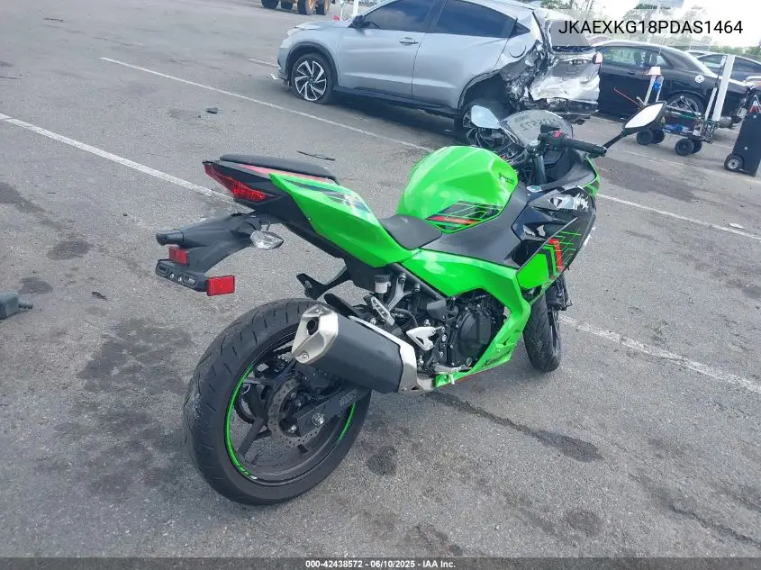 2023 Kawasaki Ex400 VIN: JKAEXKG18PDAS1464 Lot: 42438572